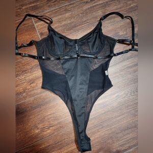 One piece sheer lingerie